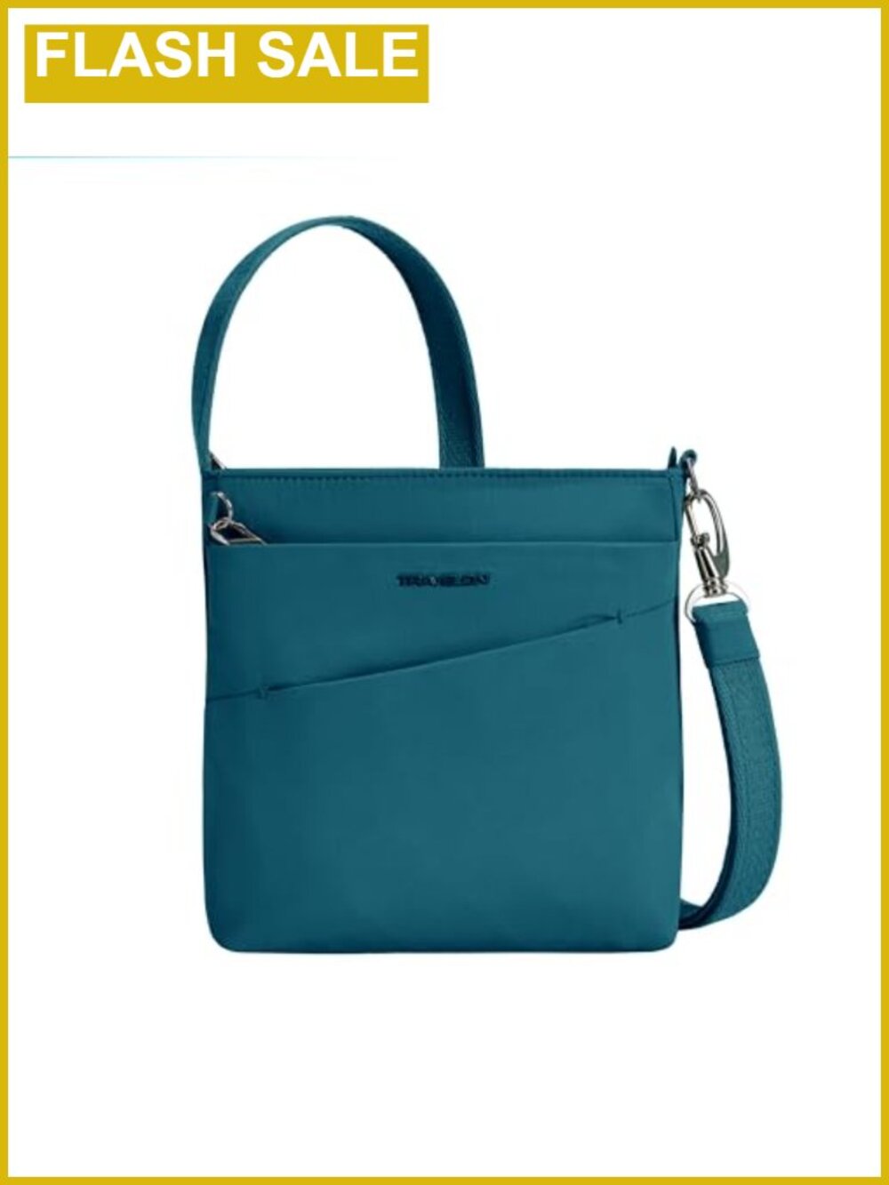 Travelon Anti-Theft Roam Small Crossbody Nylon Slash Resistant RFID